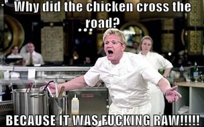 Celebrities Answer why did the chicken cross the road?