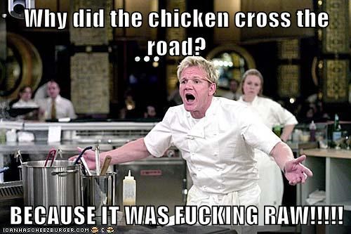 Celebrities Answer why did the chicken cross the road?