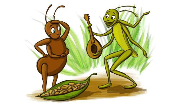 The Ant & the Grasshopper in 2008